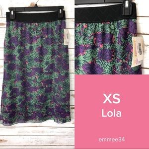 NWT Lularoe Lola Skirt sz XS